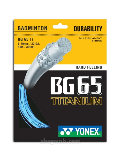 CƯỚC CẦU LÔNG YONEX BG65 TITANIUM SP - JP