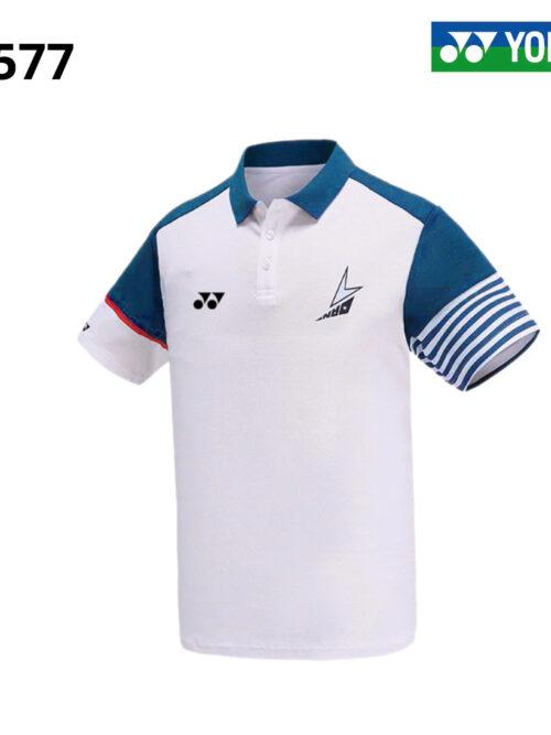 ÁO CẦU LÔNG YONEX A577 TRẮNG